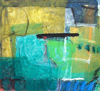 Landschaft IV  Acrylbilder