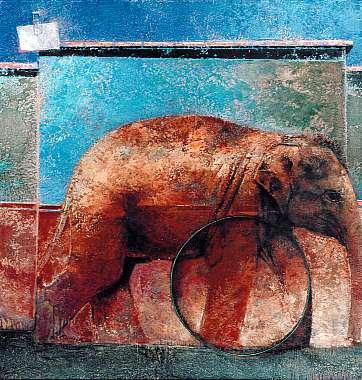 Babur Jean-Pierre Gonthier Malerei 