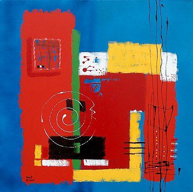 Ohne Titel 2  abstrakte Malerei