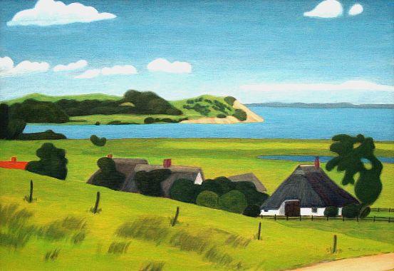 Groß Zicker vor Klein Zicker  schoene Landschaften