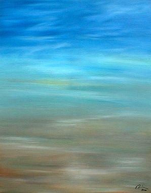 Am Morgen erreichen wir den Fluss leuchtende Leinwandbilder 