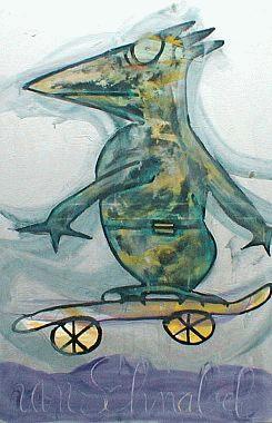 Schnabel 10 Abstrakte Malerei