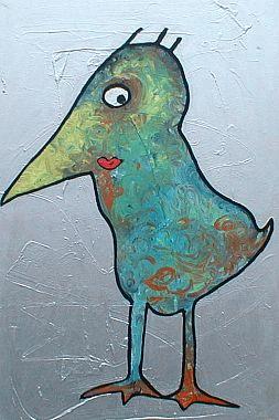 Schnabel 4 Abstrakte Malerei