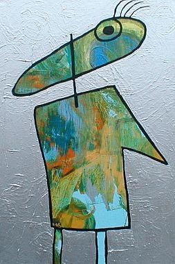 Schnabel 7 Abstrakte Malerei