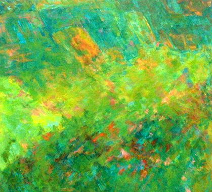 Grün III  Acrylbilder