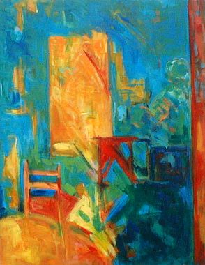 Arabisches Cafe  Acrylbilder