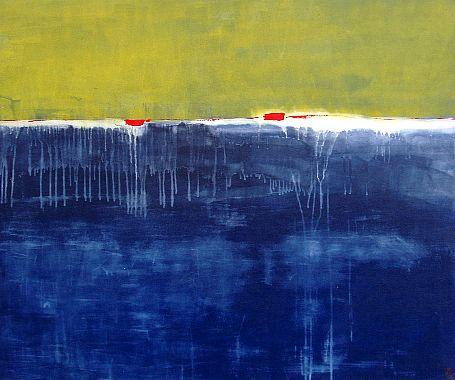 Bild 1 großformatige abstrakte Kunstwerke 