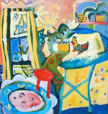 Italienische Küche  Katzenbilder