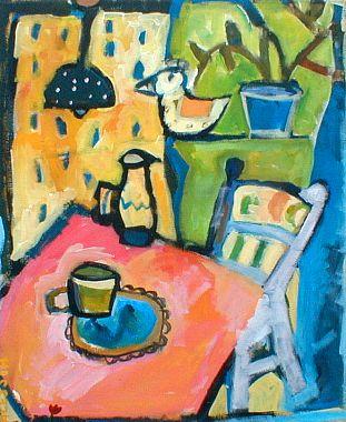 Ente am Fenster  Katzenbilder