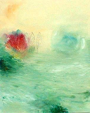 Ohne Tirel Nr.8 abstrakte Landschaften 