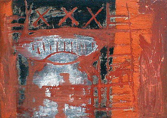 o.Titel 1  abstrakte Originalkunst