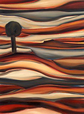 Der Baum  abstrakte Arbeiten