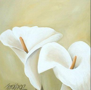 Calla  abstrakte Malerei