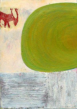 Begegnung  Fisch Bilder gemalt