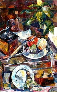 Hiding in the garage  Stillleben und Landschaften