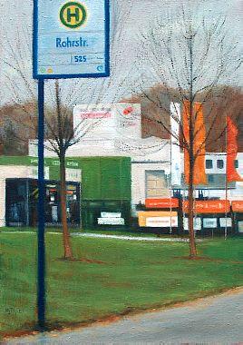 Hagener Bushaltestellenlandschaft  Stadtlandschaften