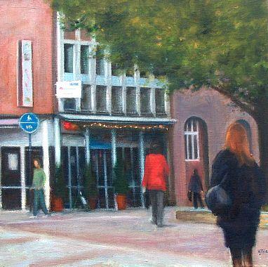 Oberhausen, Friedensplatz  Stadtlandschaften