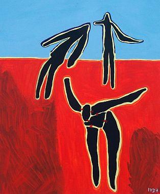 Ohne Titel 02  figuerliche Malerei