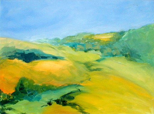 Eifellandschaft  moderne Malerei