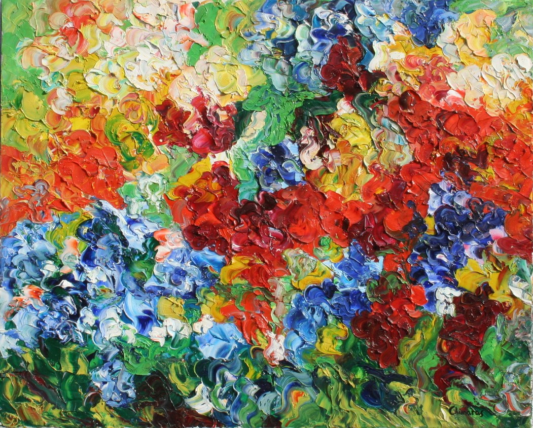 Chimaras  farbenfrohe Kunst