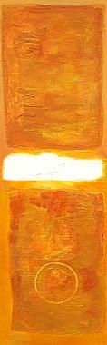 Orange II  abstrakte Originalkunst