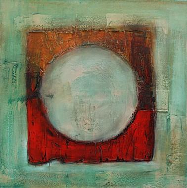 Stahlkopf 11  Bilder mit geometrischen Formen