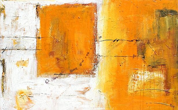 Bild 4 großformatige abstrakte Kunstwerke 