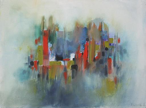 Ausblick  abstrakte Landschaften