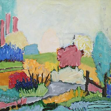 Garten Nr. 6  florale Landschaften