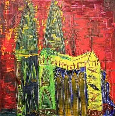 Redwine and Hope  Koelner Dom Bilder