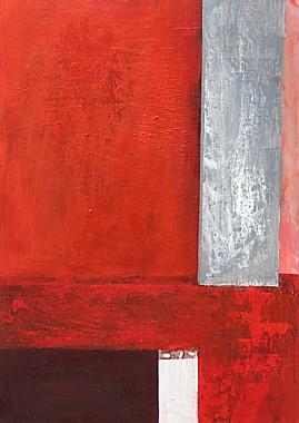 ohne Titel - R  abstrakte Originalkunst