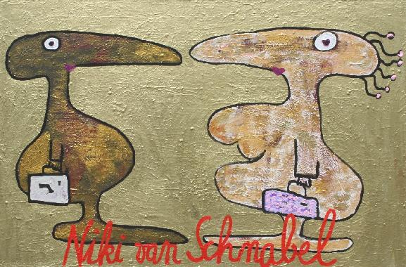 Schnabel 17 Abstrakte Malerei