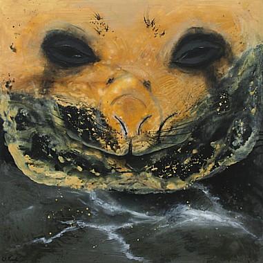 Schwerwiegend (See-Elefant)  absrakte Tierbilder