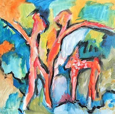 Kaul  expressionistische Bilder