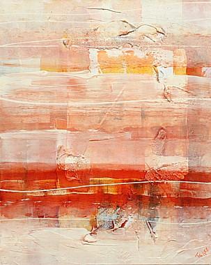 In Erwartung  abstrakte Kunst