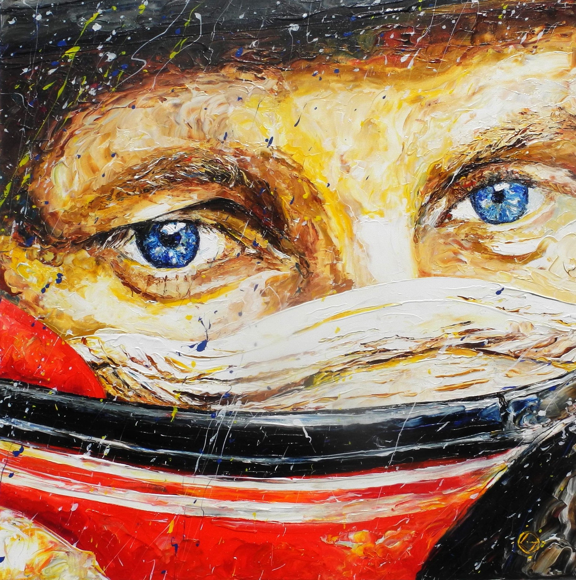 Maes  Rennfahrer Portraets