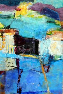 Lagune  abstrakte Segelbilder