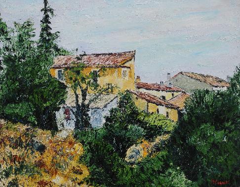 Mas dans le LubÃ©ron  Landschaftsbilder