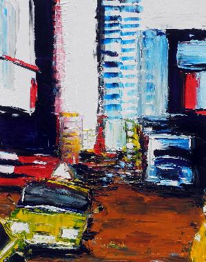 N-Y C4  New York Bilder auf Leinwand