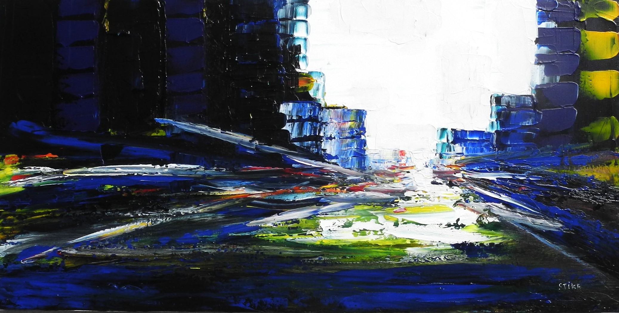 STIKA  New York Bilder auf Leinwand