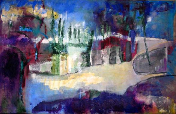 Wege  abstrakte Segelbilder