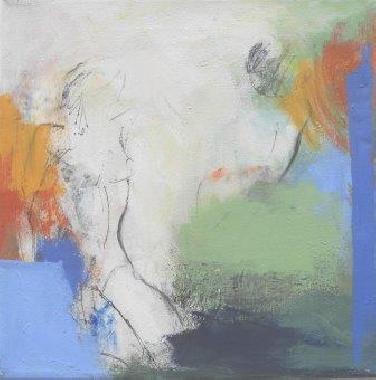 Akt Collage III  moderne Gemaelde