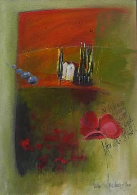 Farbige Toskana  Moderne Malerei