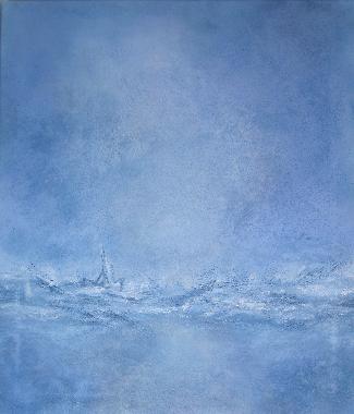 Impressionen am Meer  abstrakte Malerei