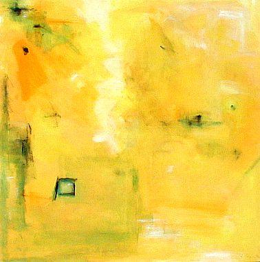 Gelb 1  abstrakte Arbeiten