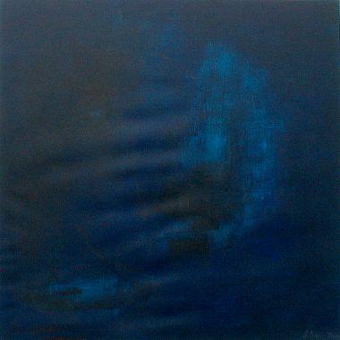 Indigo   abstrakte Arbeiten