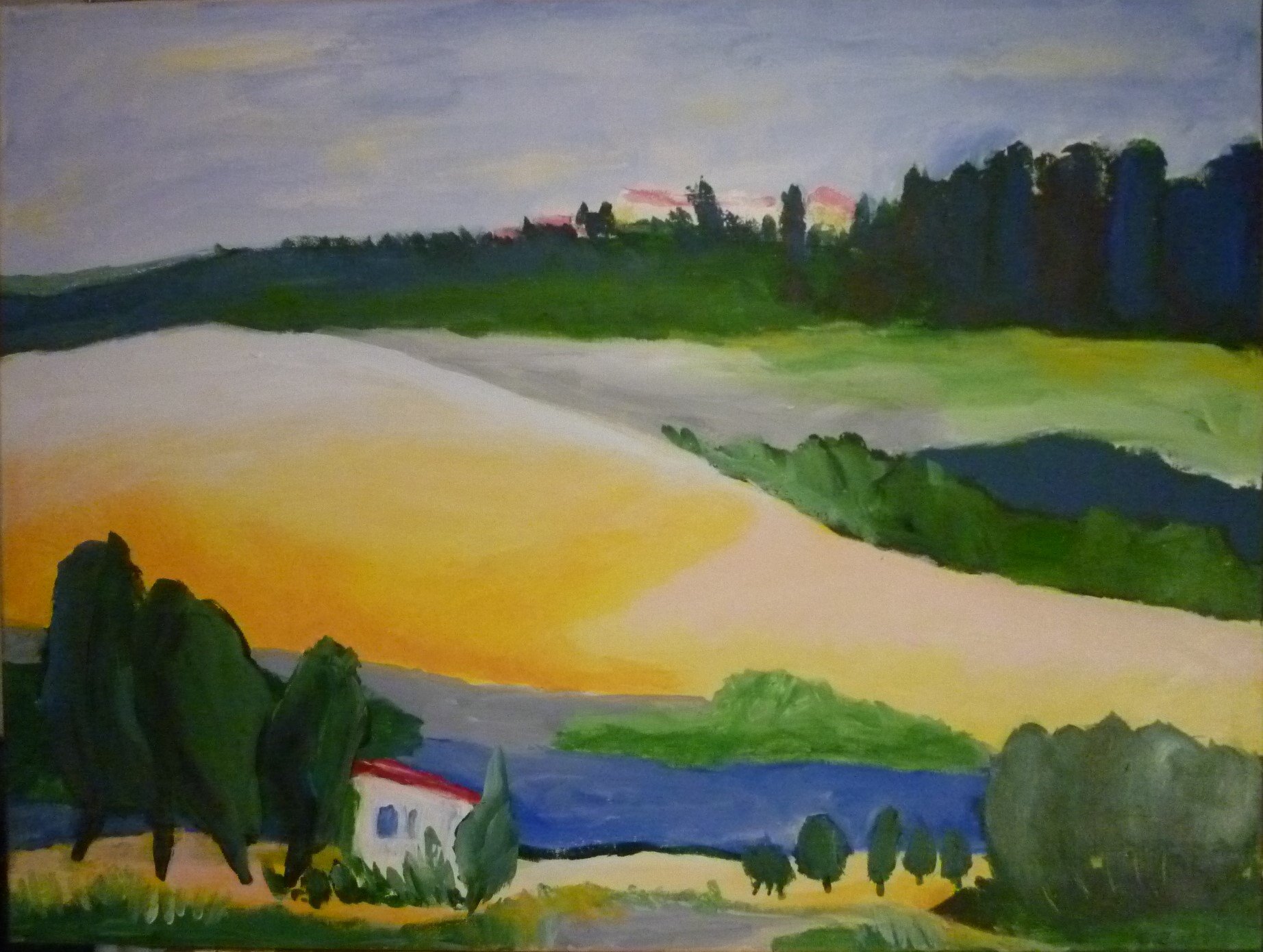 Erinnerung  florale Landschaften