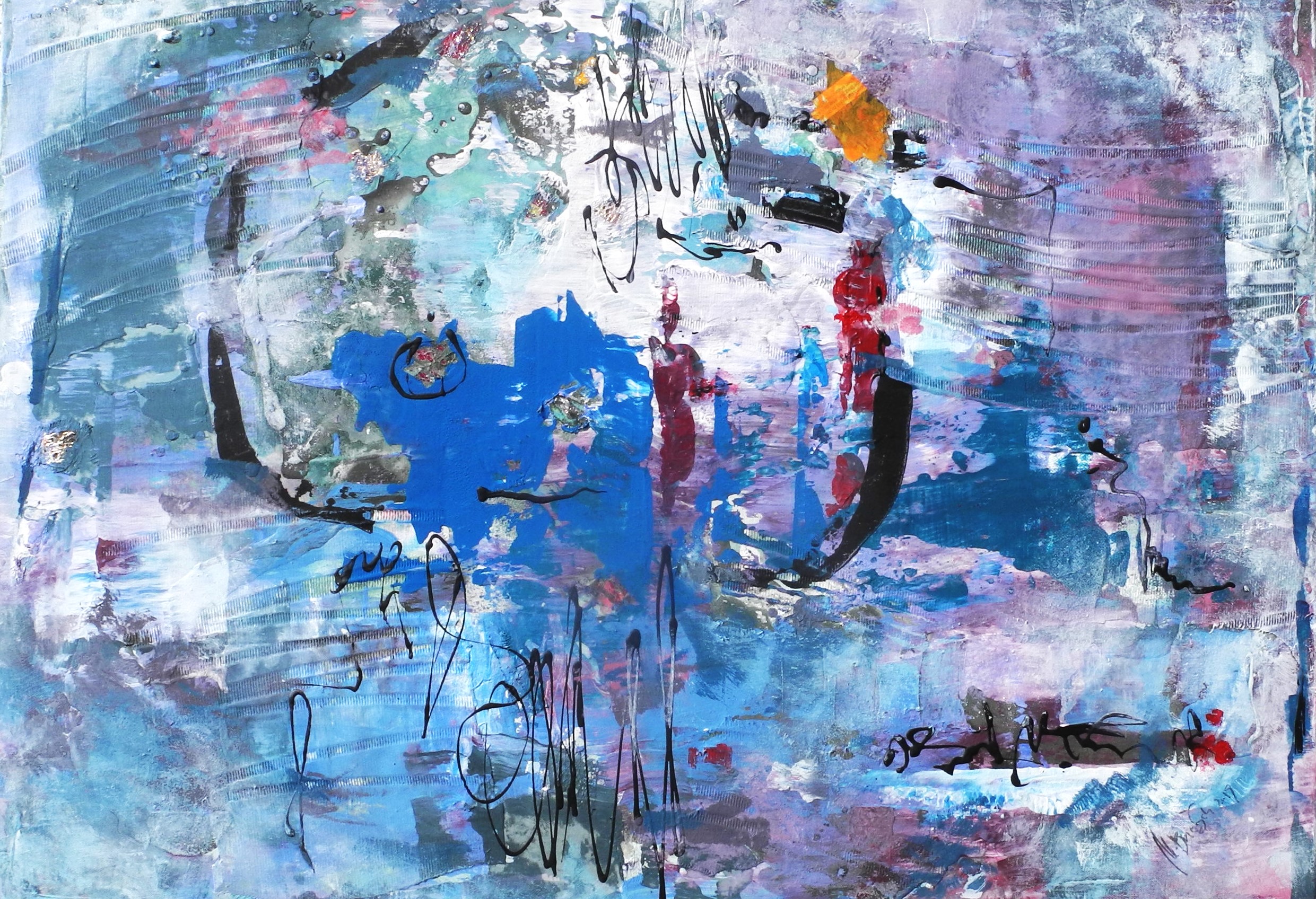 Briebach-Schütte abstrakte Bilder