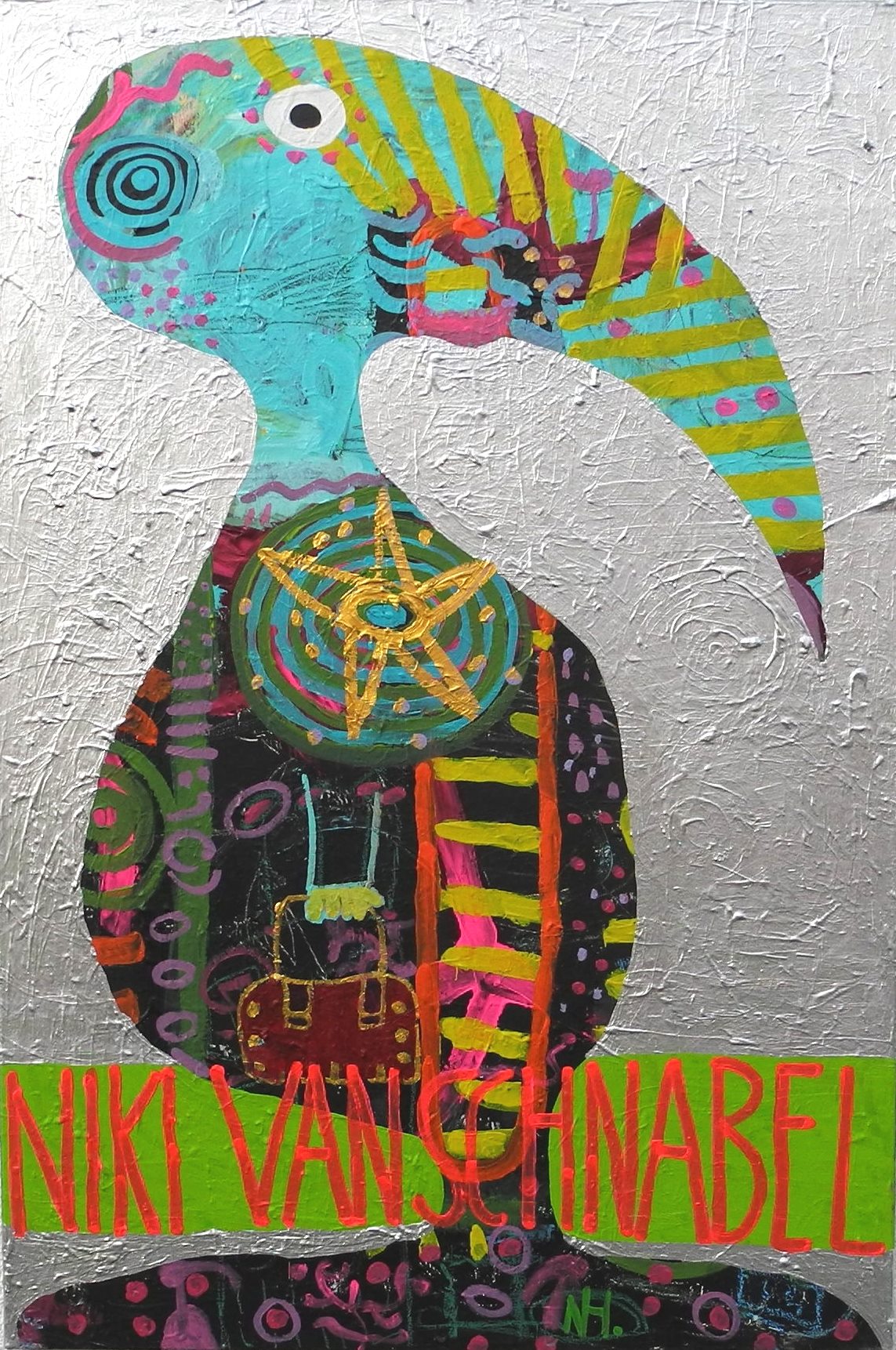 Henriette Krötenschwanz Abstrakte Malerei