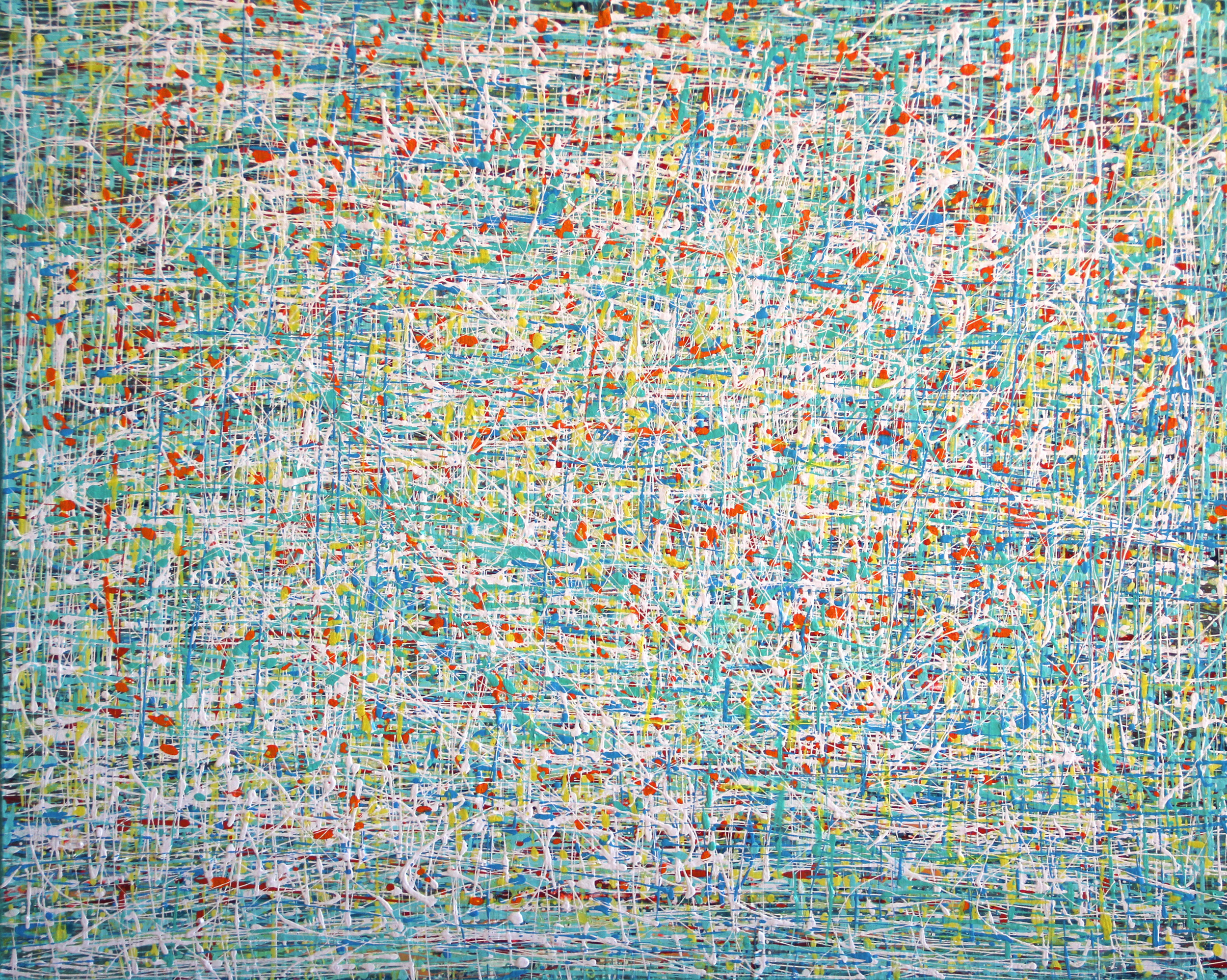 Panta Rhei V Action Painting, Panta Rhei